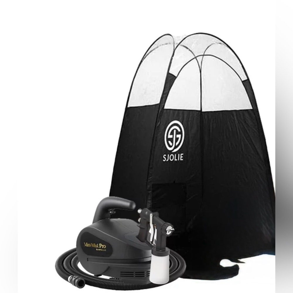 Black HVLP Spray Gun Kit